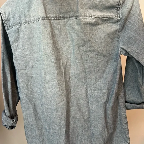 J. Crew Light Blue Casual Button Down Shirt - Picture 4 of 4